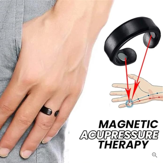 Adjustable Magnetic Wellness Ring Stylish Accessory