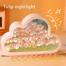 3D Infinity Tulip Cloud Night Lamp