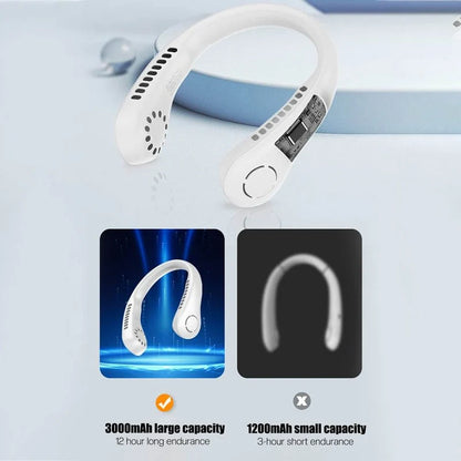 Portable Bladeless Hanging Neck Fan